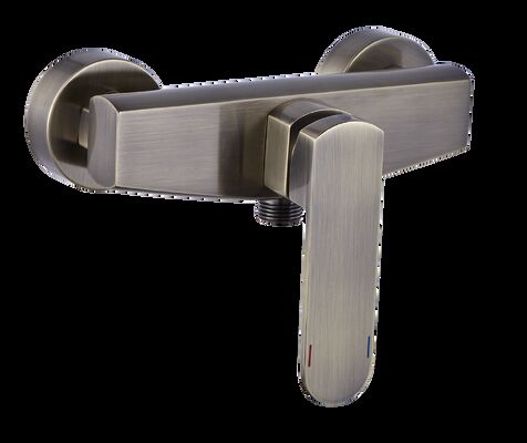 Brass Wall Mounted Shower Mixer With Many Kinds of Finish T9364A