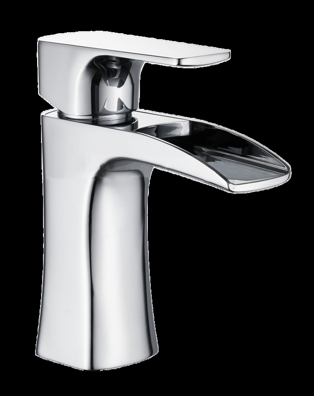 Stylish Chrome Finish Brass Basin Faucet for Elegant and Modern Bathroom Design T9392W